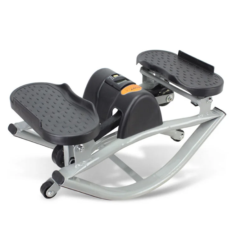 Indoor Rocking Exercise Machine - Low-impact Metal Portable Lateral Rocking Abdominal Muscle Training Machine