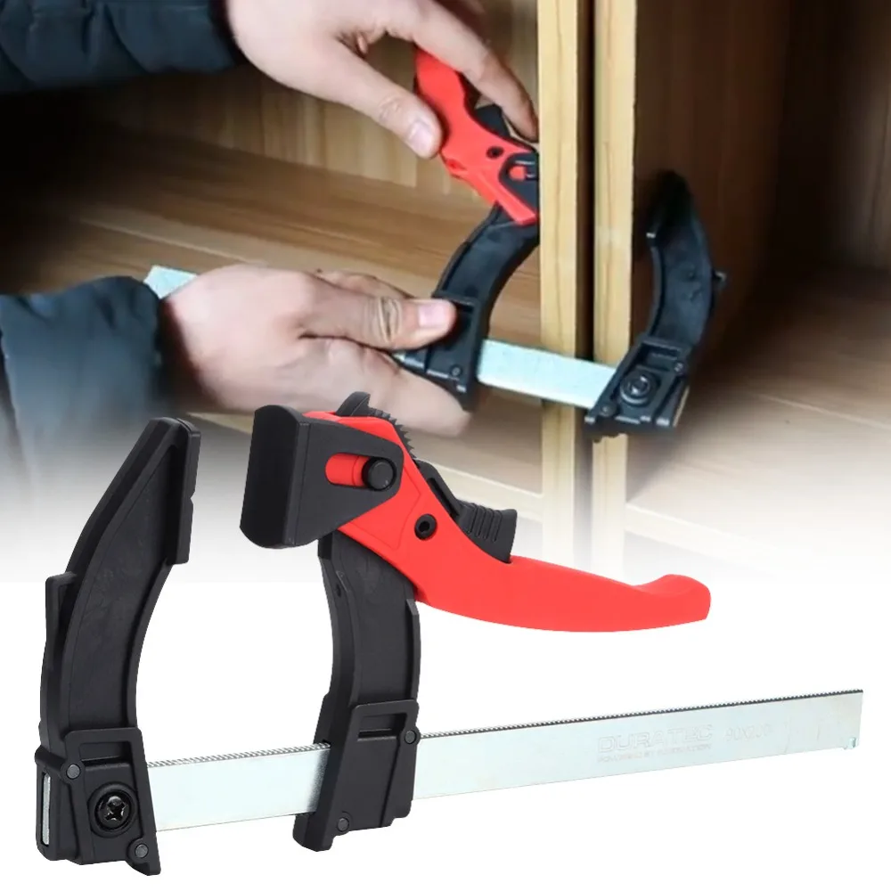Durable 90x200mm Ratchet F Clamp Adjustable 