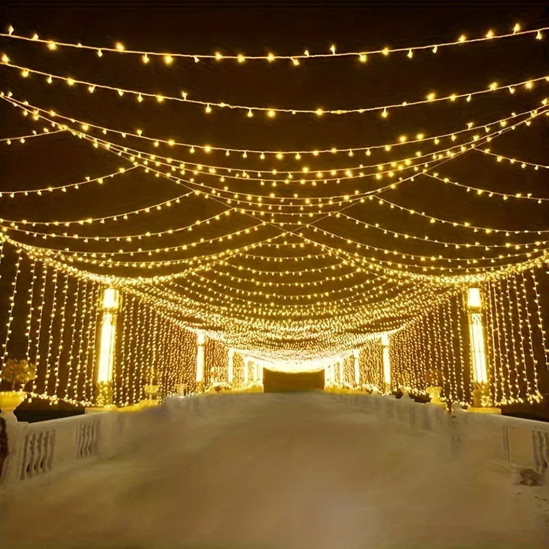 Led String Garland Christmas Light 10M/20M Outdoor Garden Fairy Lights For Tree Home Wedding Indoor Party Holiday Decoration