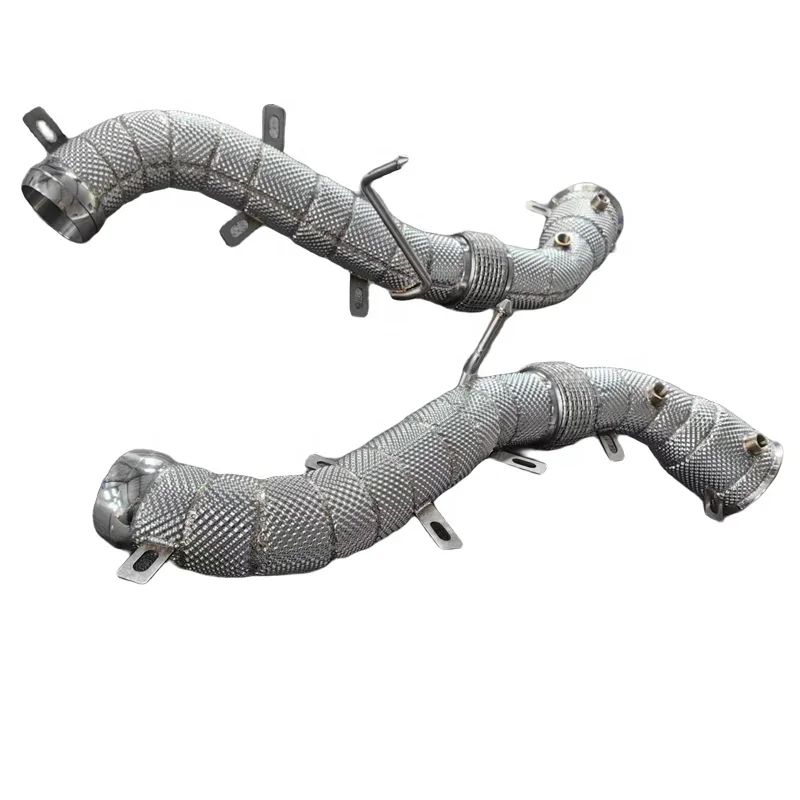 

Exhaust Downpipe For Mclaren 540C/570/570S/570GT 2015-2018 Exhaust System Stainless Steel Downpipe without