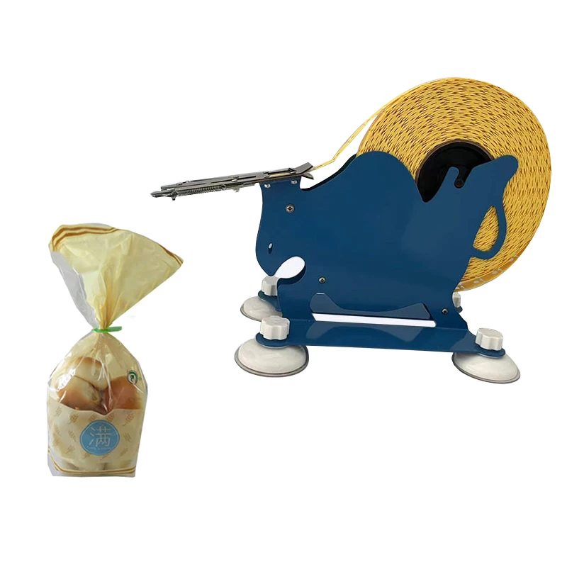 Simple and User-Friendly Operation Bread plastic bag Clip Machine