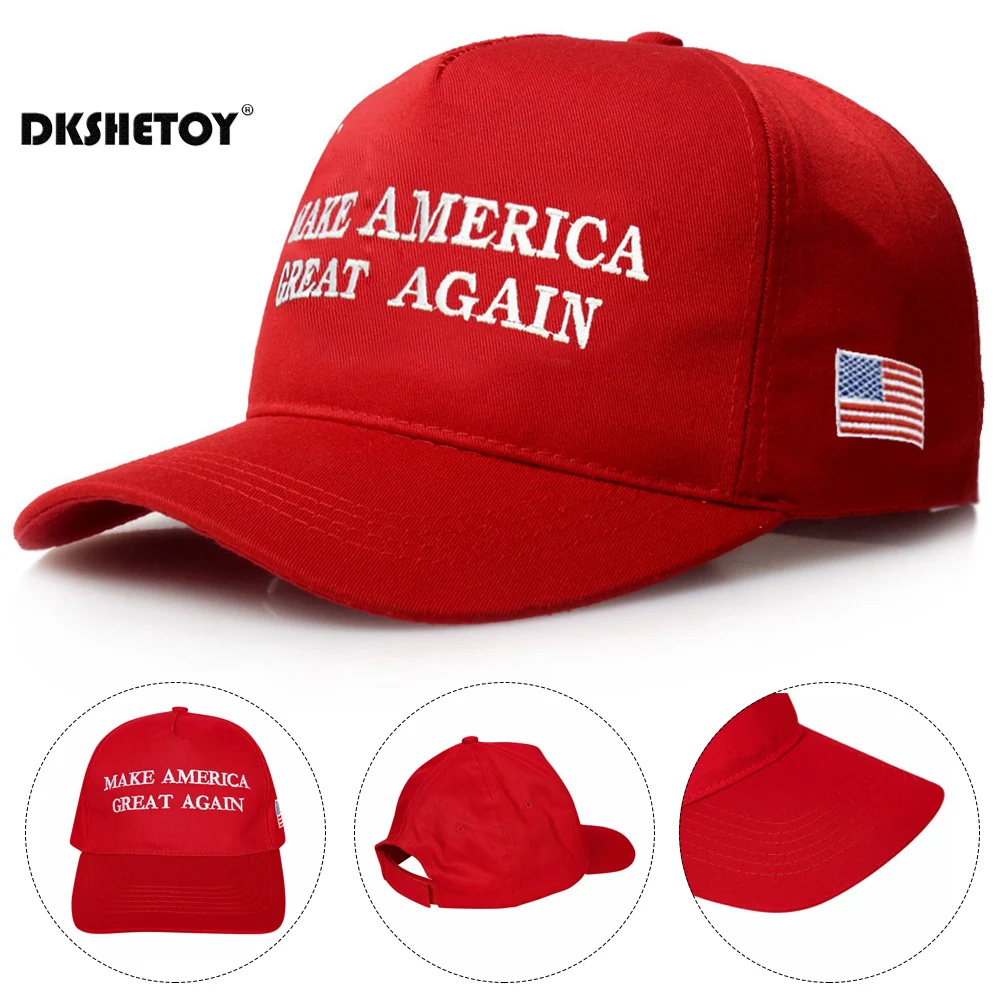 Donald Trump Hat Make America Great Again GOP Republican Adjust Baseball Cap Patriots President Hat