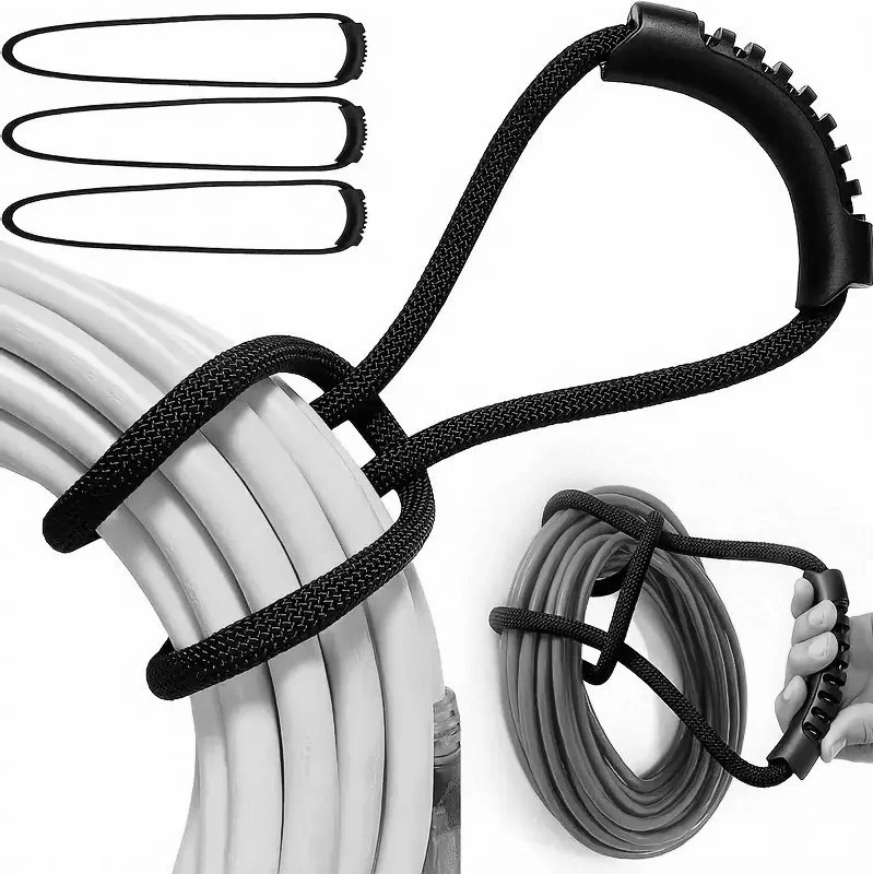 

Nylon Hand Strap Storage Strap Automotive Tools Organizer for Hoses Cords Home Garage Boat RV Multipurpose Use