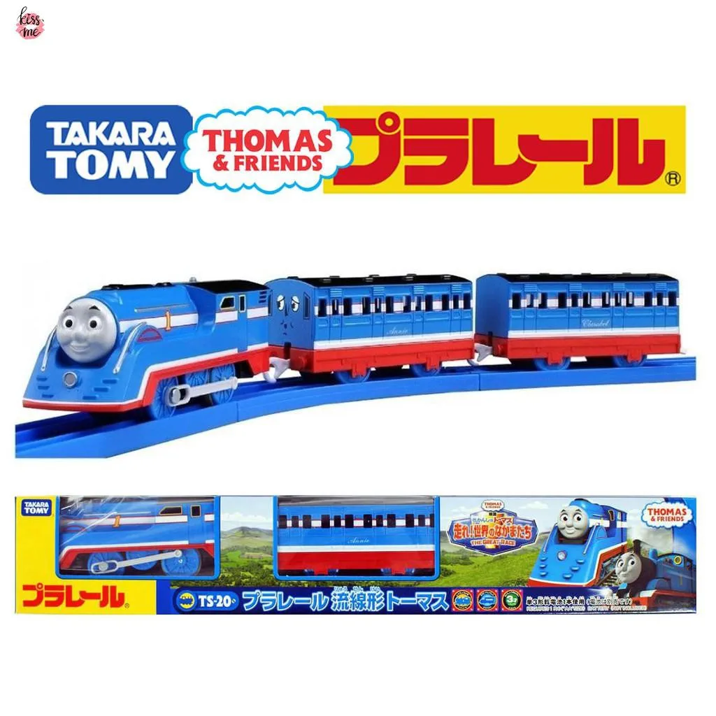 TAKARA TOMY Thomas Model TS-20 Streamlined Thomas Electric Train to play with, a boy's favorite toy, a holiday gift for friends.