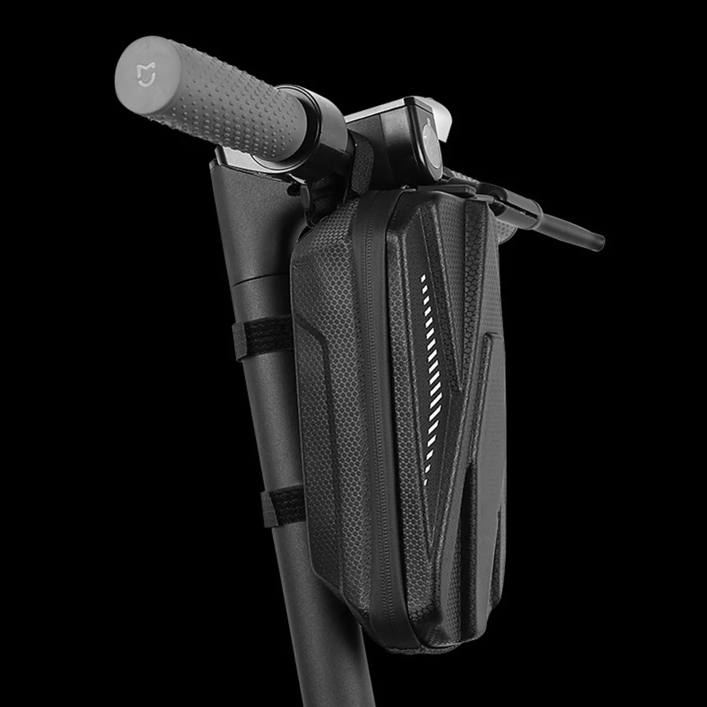 

Hard Shell Eva 2L Bicycle Handlebar Bag Waterproof Riding Equipment Mobile Phone Bracket Bike Frame Bag Reflective