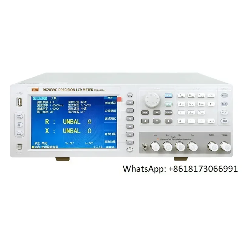 Meric RK2839C Digital Bridge LCR Measuring Instrument Transformer Parameter Tester Turn Ratio 20HZ-1MHz