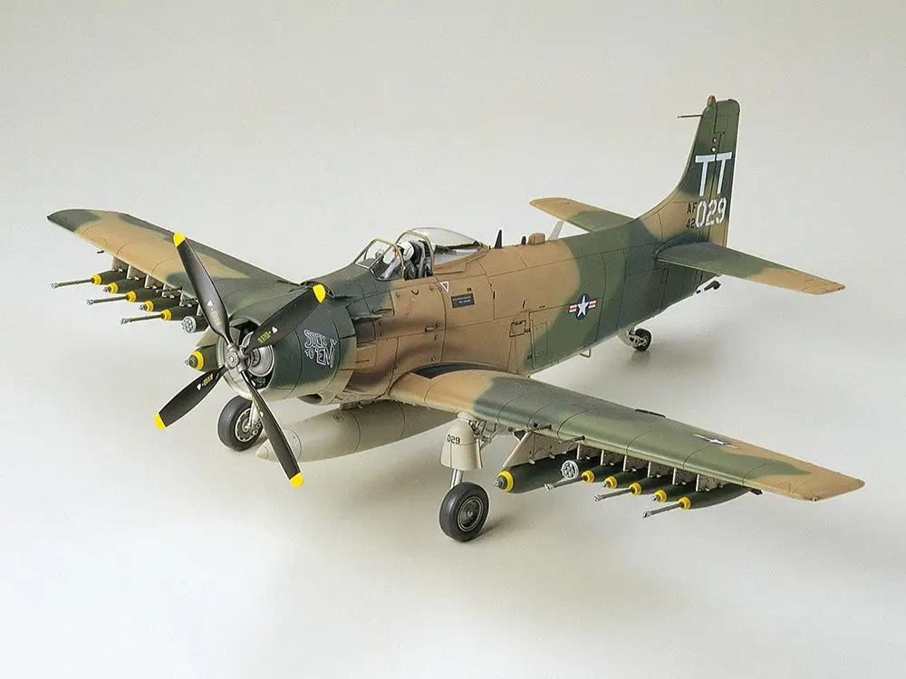 Tamiya 61073 1/48 Scale Douglas A-1J Skyraider U.S. Air Force