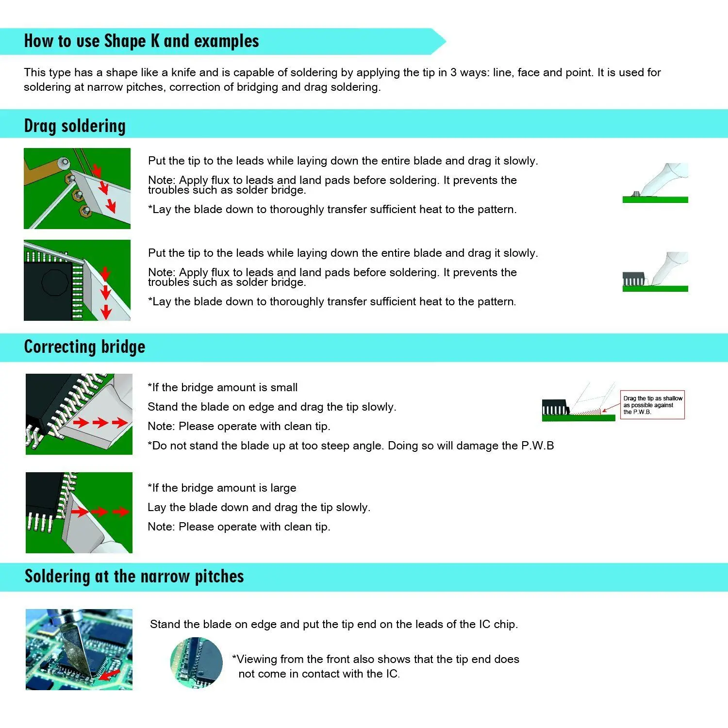Punte per saldatore A11E-10 pezzi 900M-T argento