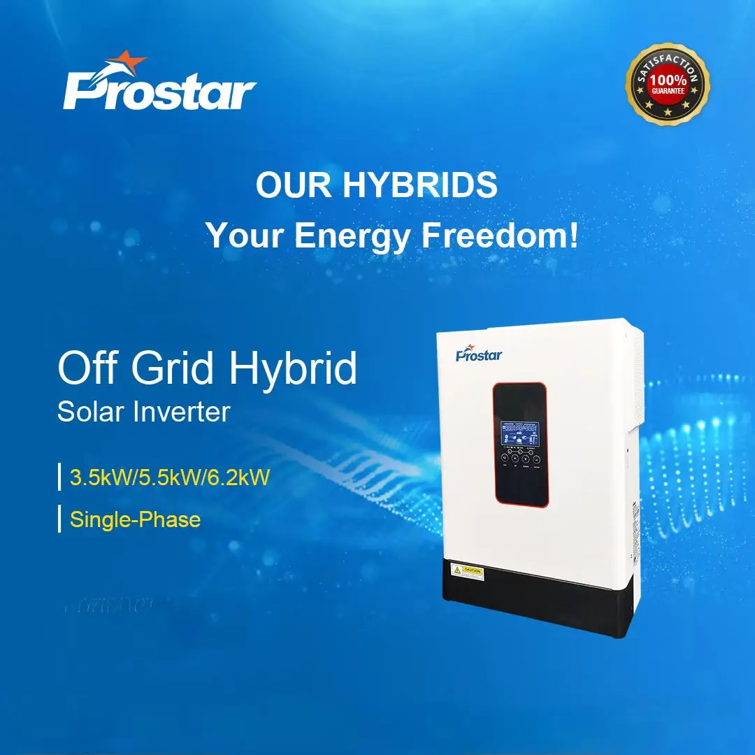 

3.5kw Hybrid Solar Inverter Single Phase Off Grid Solar Inverter 220v 230v