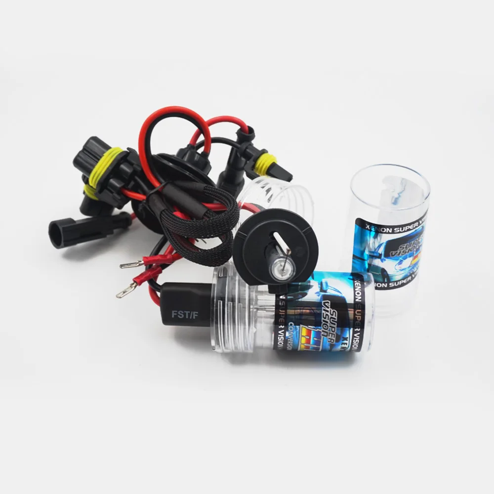 12V 4.5A Start Current HID Xenon Kit - DC Series Single Bulb Fits Multiple Car Headlight Models