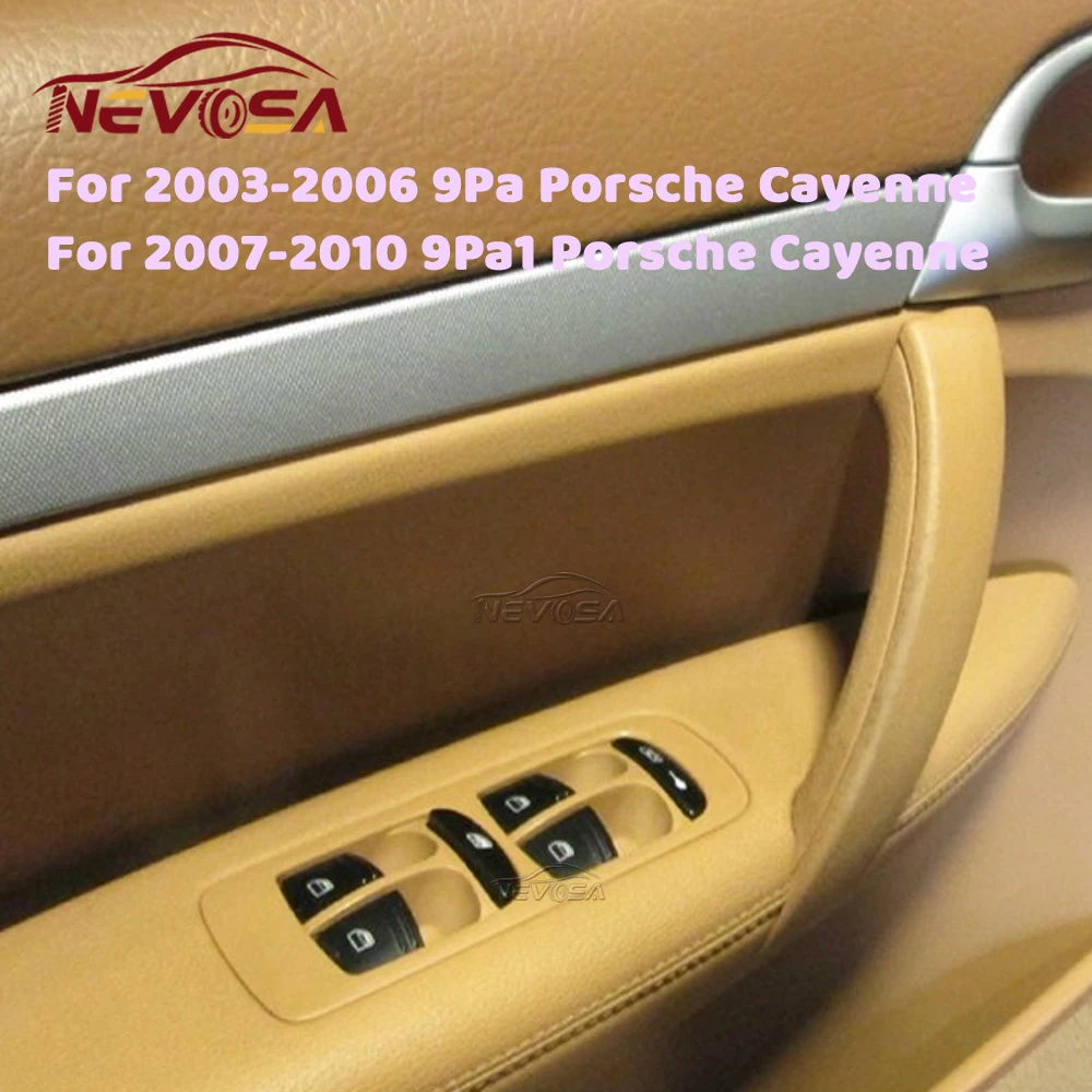 For Porsche Cayenne Macan Panamera 2003-2006 2018-2021 Driver Power Window Control Switch Glass Rearview Mirror Adjust Button view 3