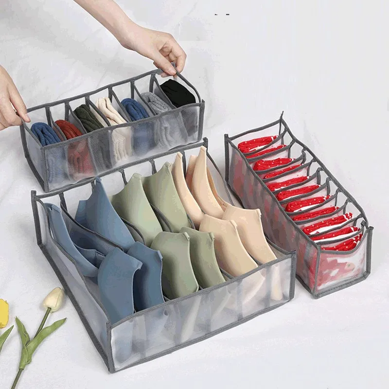 Wardrobe Organizer Underwear Organizer Wardrobe Clothes Organizer Cabinet Drawer Organizer Bra Socks Storage Organizer