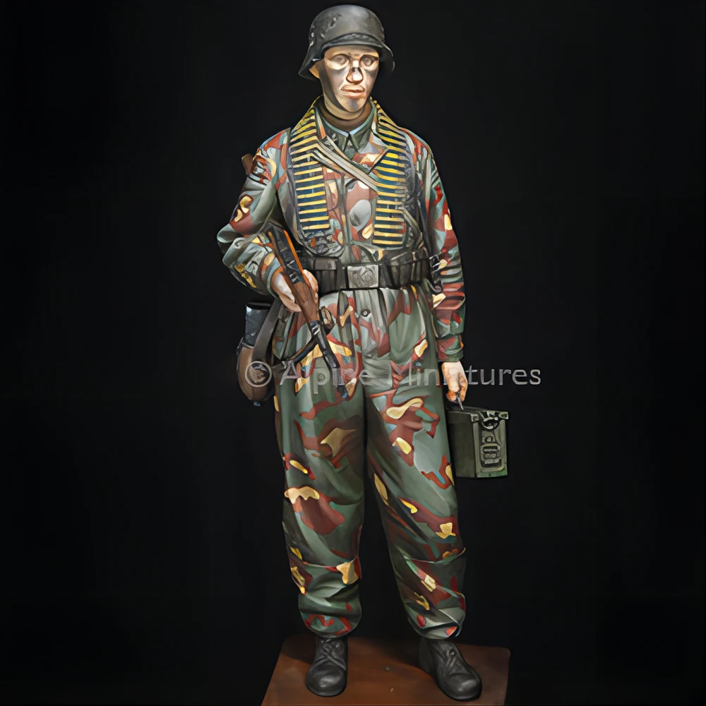 1/16 Resin Model Figure Kits GK , Military Theme，Unassembled And Unpainted,449C