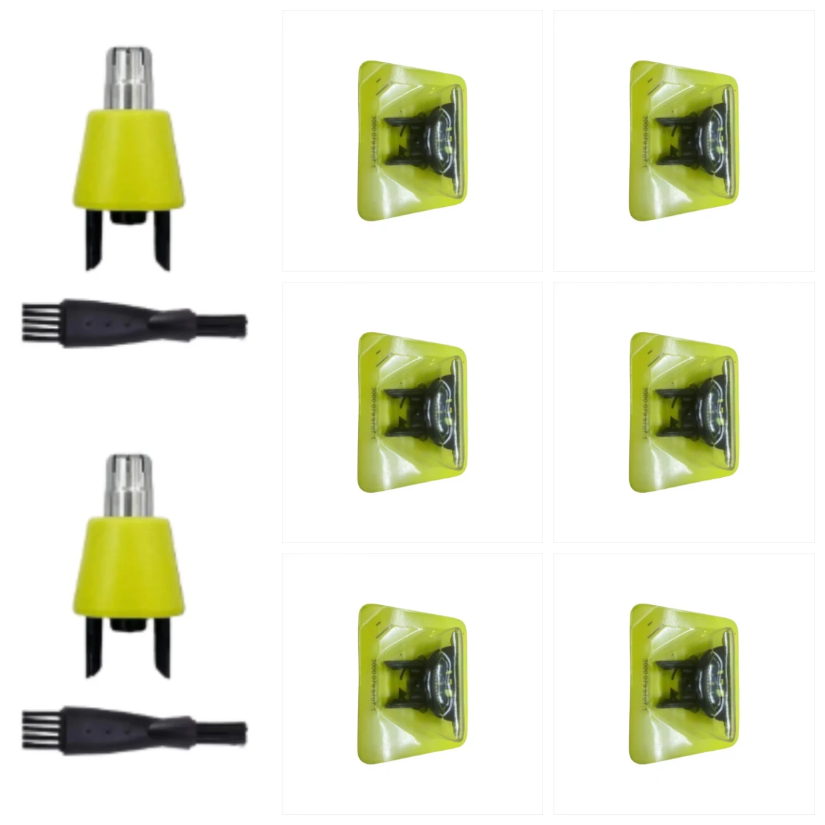 

2 Nose and 6 blades NEW Electric Trimmer Shaver Replacement Kit Compatible with QP2520 QP2530 QP2630 QP6510 QP6520 QP2523