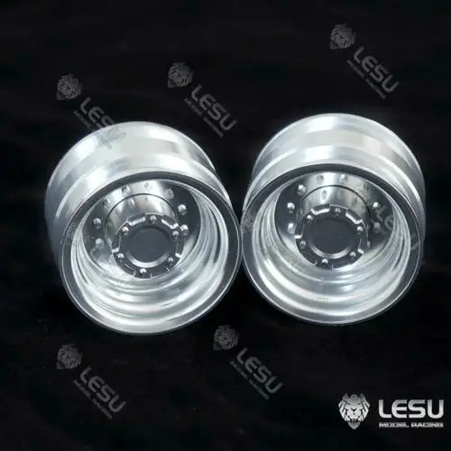 

LESU Metal Front Wheel Hub for 1/16 RC Dumper Truck Walking Tractor DIY Model Spare Parts TH16837