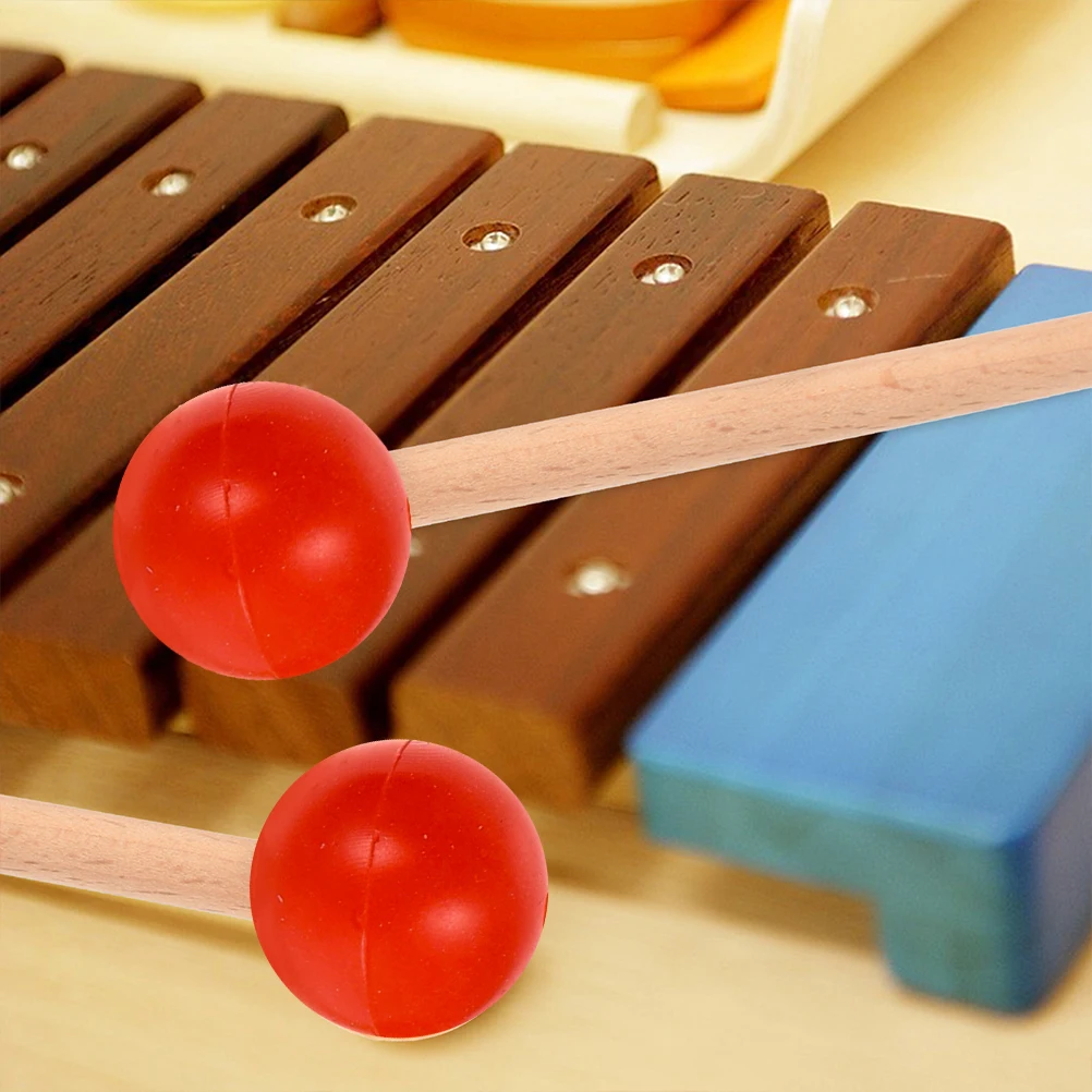 

Ethereal Drumstick Set Percussion Mallet Drumsticks Double Accessory Wood Mallets Hand