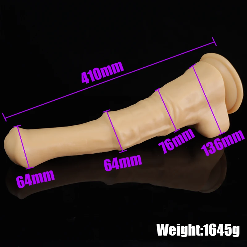 41cm Dildos Animal Dick Ana Huge Horse Dildo Big Realistic Penis Long Cock Erotic Adult Sex Women Masturbator Suction Cupl 18+