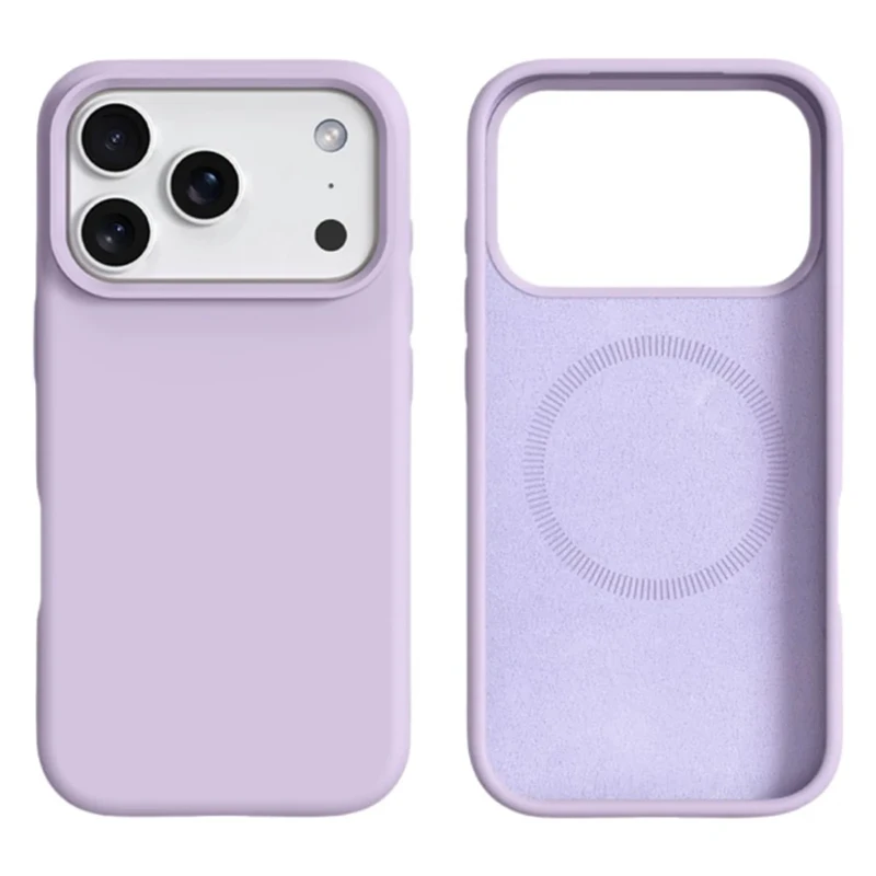 Schlanke Flüssig-Silikon Magnetische Hülle für MagSafe iPhone 17 Air 16 15 14 13 12 Pro Max Plus 17Air 17Pro 16Pro Mag Safe Handyhülle
