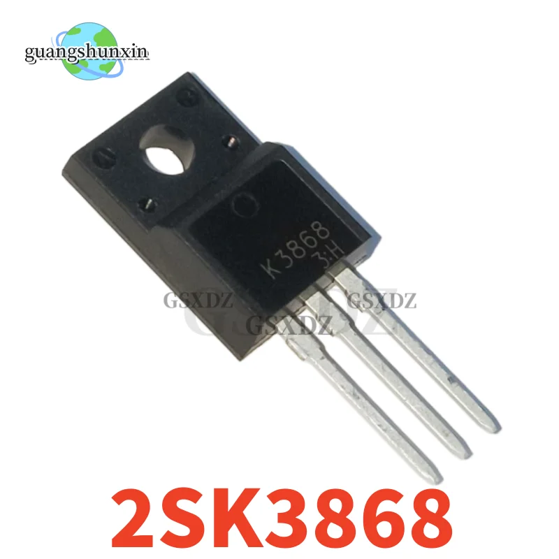 10PCS 2SK3868 K3868 LCD Power MOSFET TO-220F 5A500V New Stock