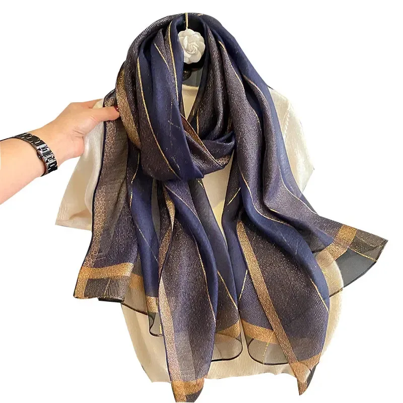 

Imitation Silk scarf for Women Shawls Scarves Summer Lady Hijab Winter Fashion Warm Long Foulard Pashmina Poncho