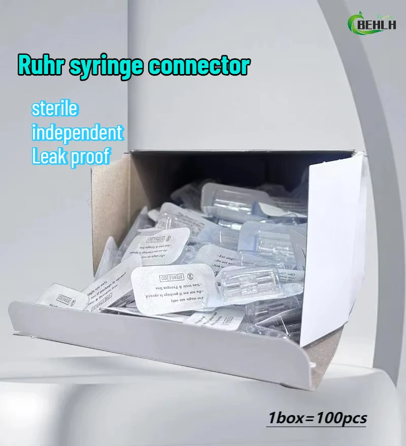 

Wholesale Ruhr Syringe Connector, Transparent, Suitable for Leak Proof Pneumatic Medical Sterile Plastic Connector tattoo