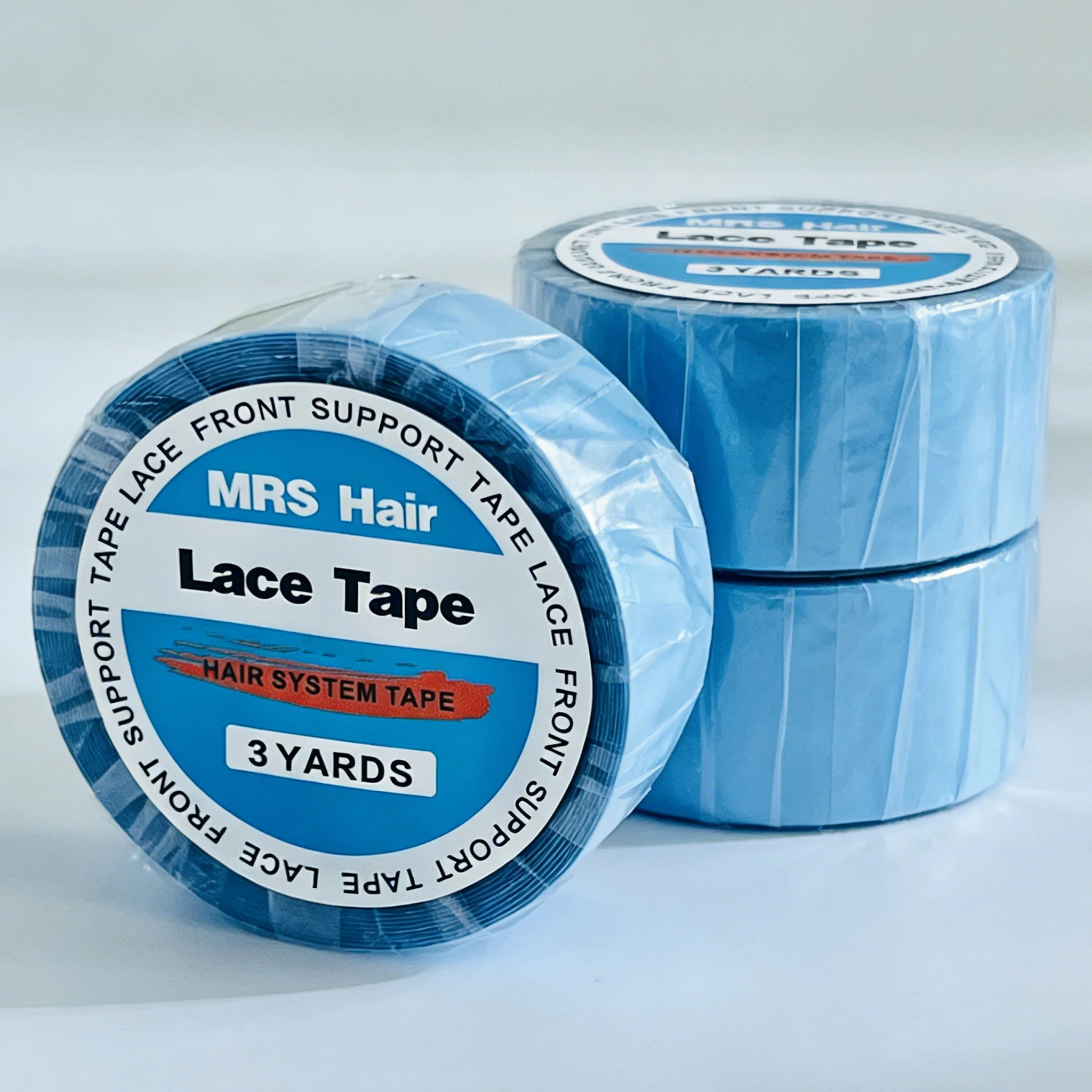 Blue Wig Double Sided Adhesive Tape Lace Front Super Hold Waterproof For Hairpiece Toupee Hair Extension Styling Tools image 3