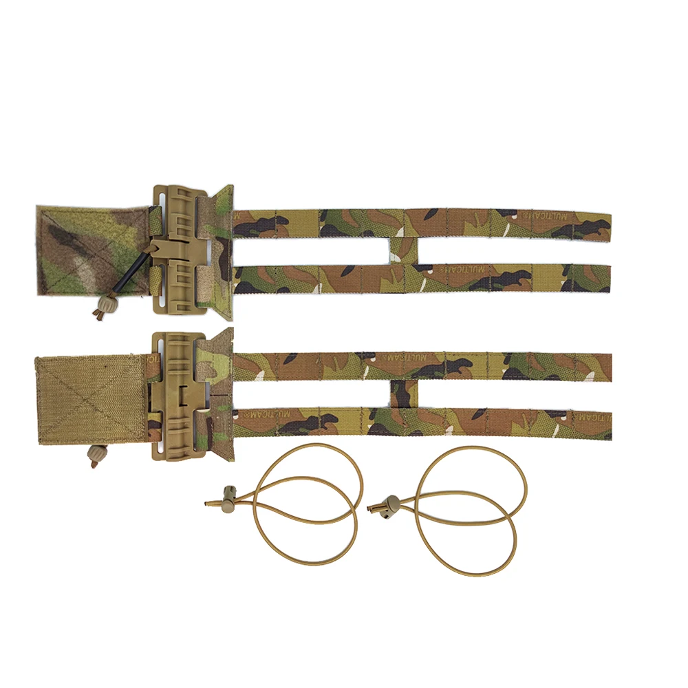 

Outdoor Vest 2-Band Skeletal Cummerbund Molle Waist Cover with Quick Release Buckle for JPC XPC