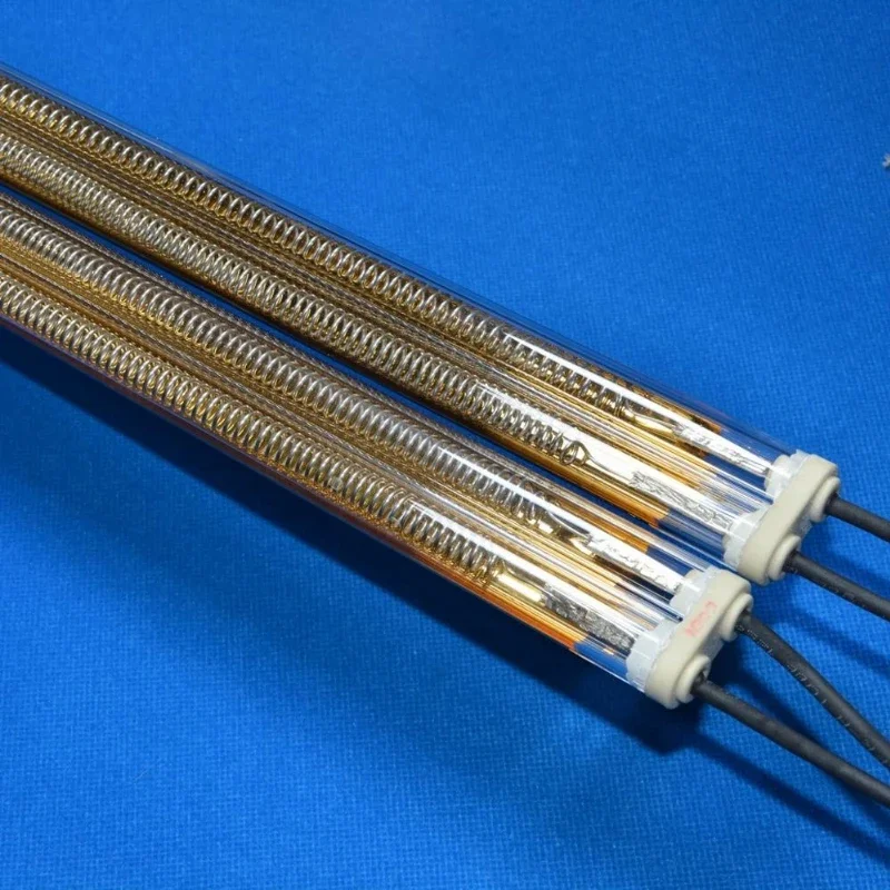 

Twin Tube Quartz Infrared Heating Element High Efficiency Energy Saving Compared To Normal Electric Element Heaters