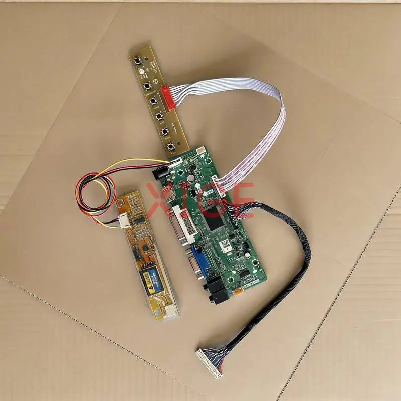 

LCD Panel Controller Board Fit CLAA141WB03 M141NWW1 CLAA141WB02 CLAA141WB05 VGA DVI HDMI 30Pin LVDS 1280x800 1-CCFL 1280*800 Kit