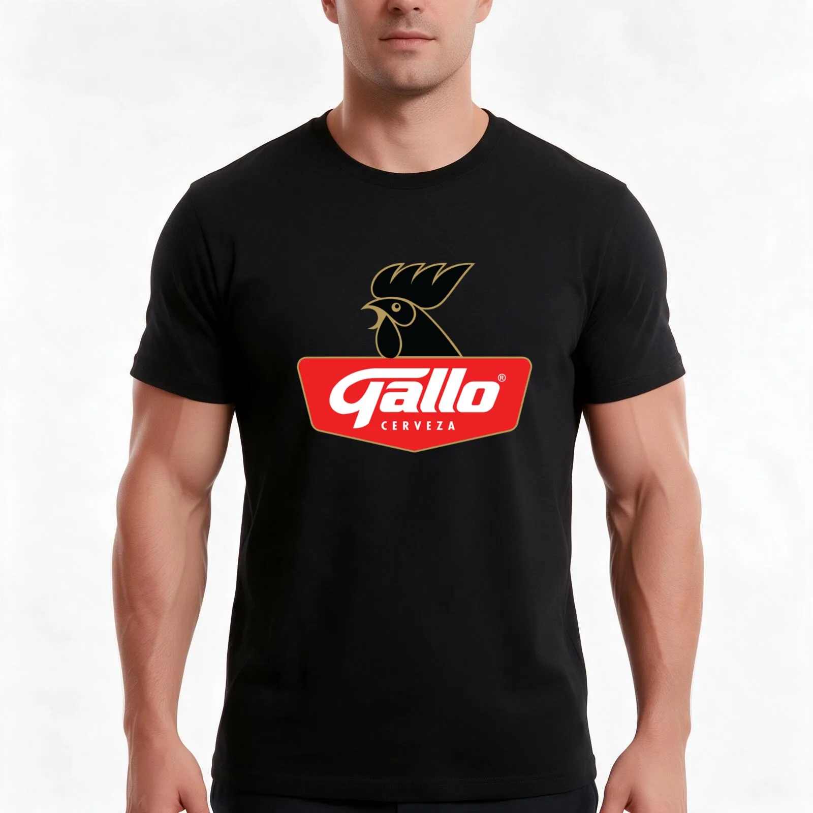Cerveza Gallo - Guatemala Beer chapin T-Shirt Summer Casual Cotton Tee Oversized Streetwear Tops Vintage Graphic Print