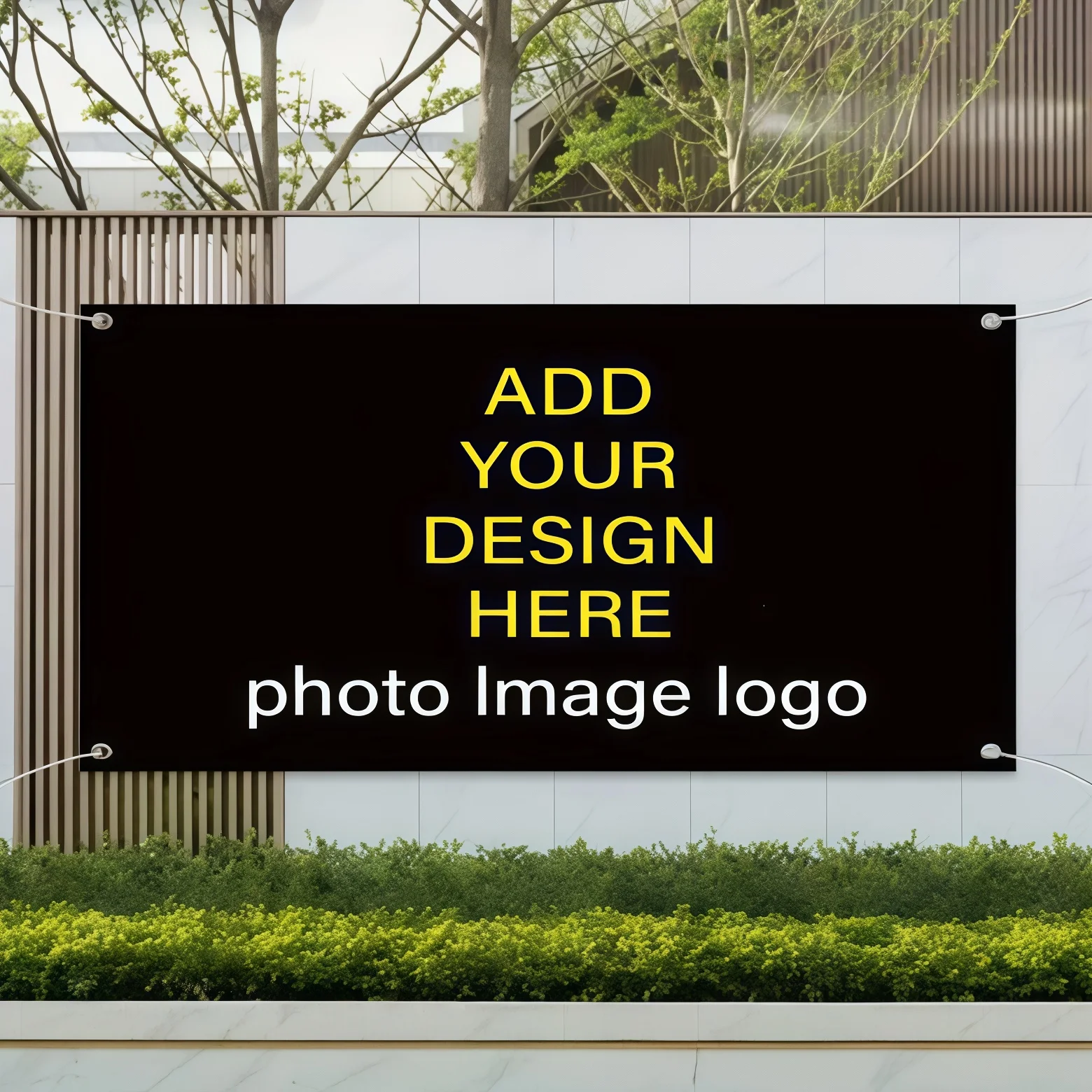 Custom garage background banner Personalized Photo Image Logo Print For Photography Studio Props Outdoor Backdrop Decoration