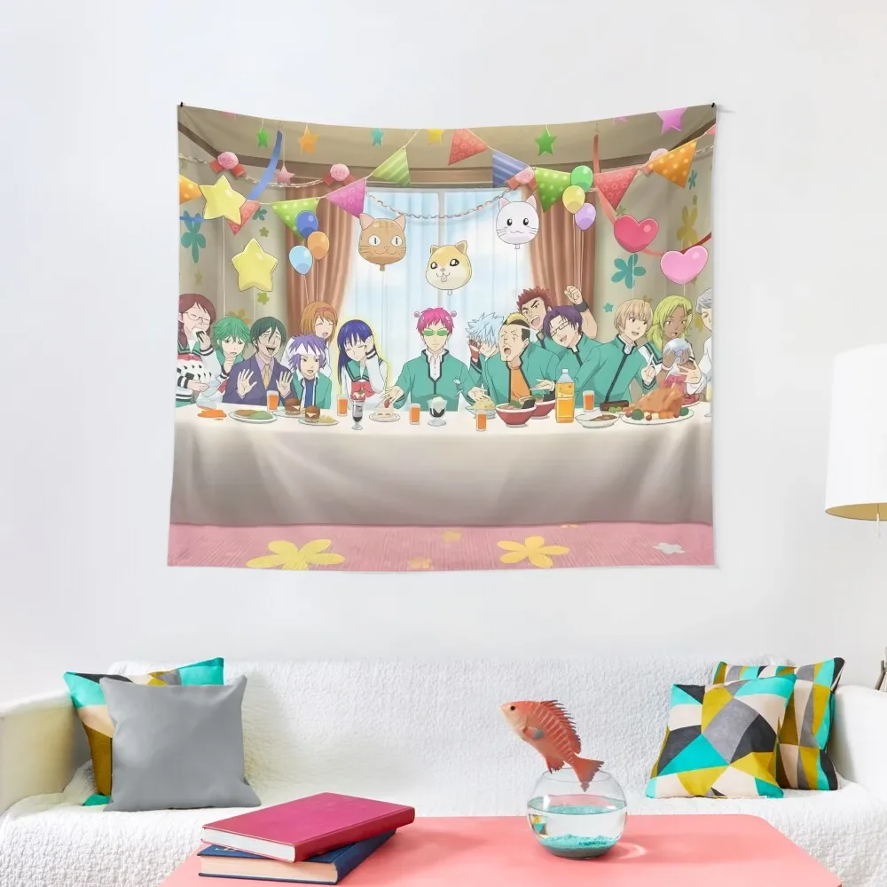 

Saiki K In Party Tapestry Wallpaper Room Design Tapestry