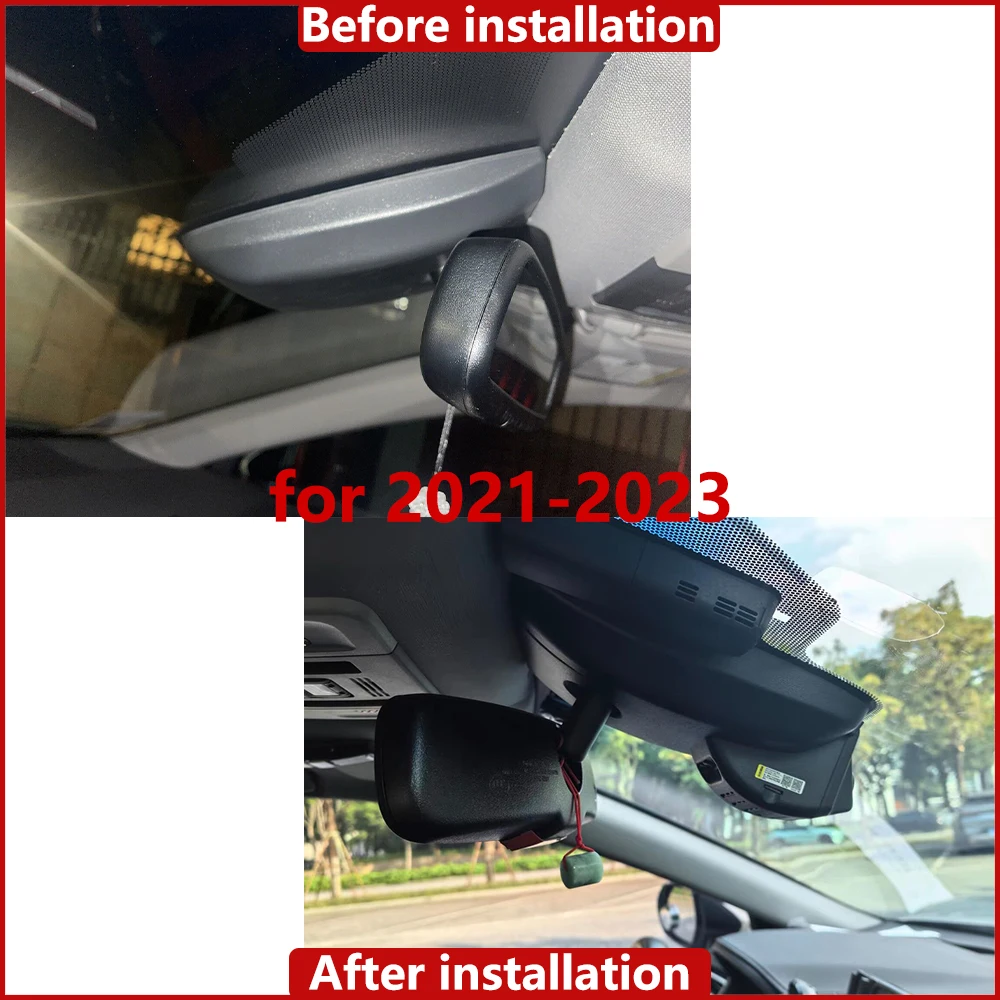 ZhuCamX for Toyota Camry XV70 Daihatsu Altis 2018-2023 4K UHD 2160P Car DVR Dash Cam Camera Night Vision Recorder Plug and Play