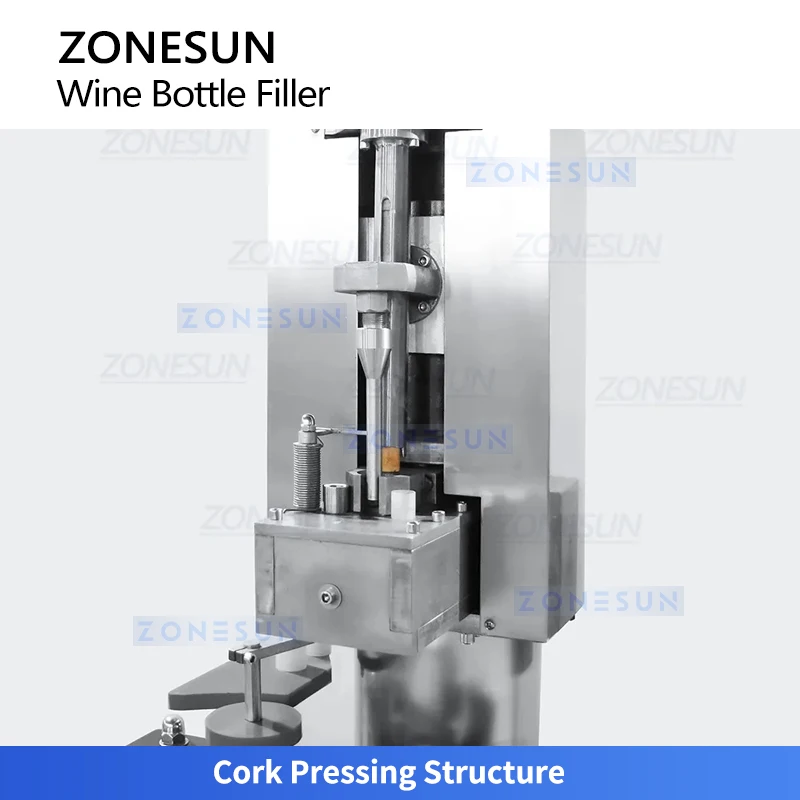 Zonesun ZS-AFC883W Macchina per il rifornimento e il risciacquo monoblocco per l'imballaggio del vino