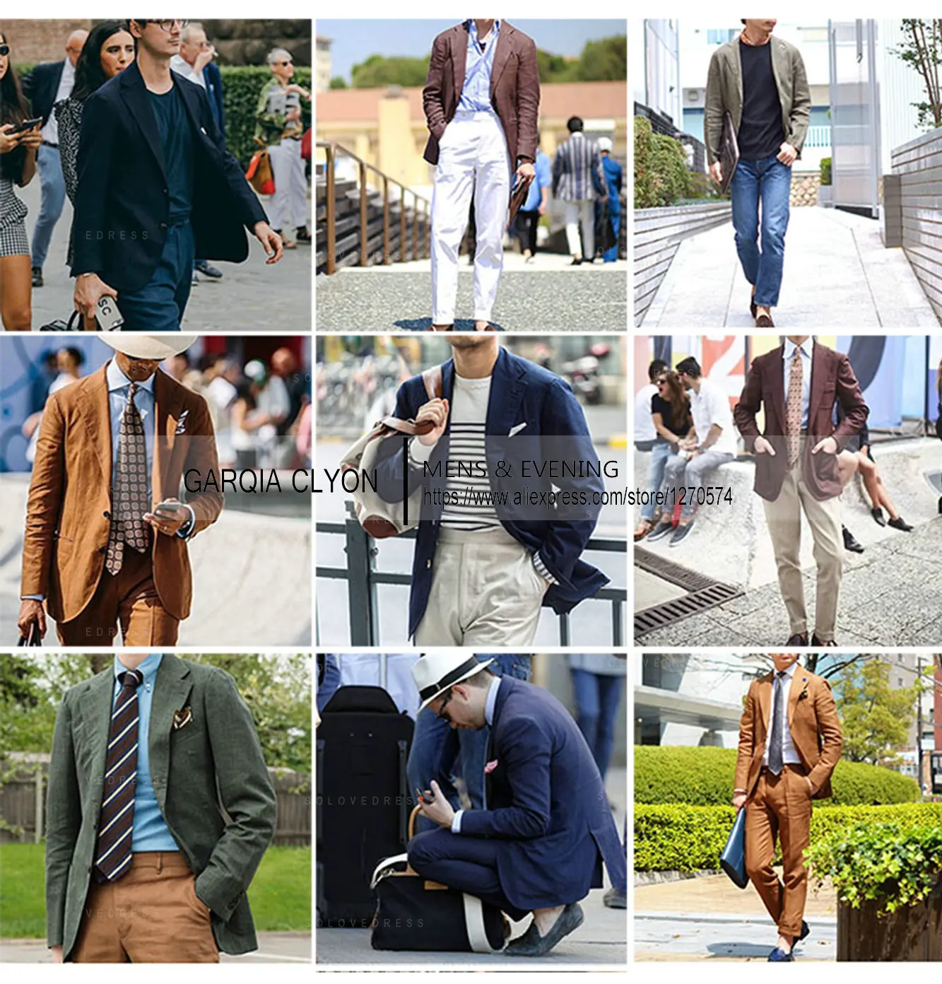 2024 Men's 3 Piece Suit Cotton Line Buckle Slim Fit Wedding Retro Mens Formal Suit Lightweight Tuxedo Suits