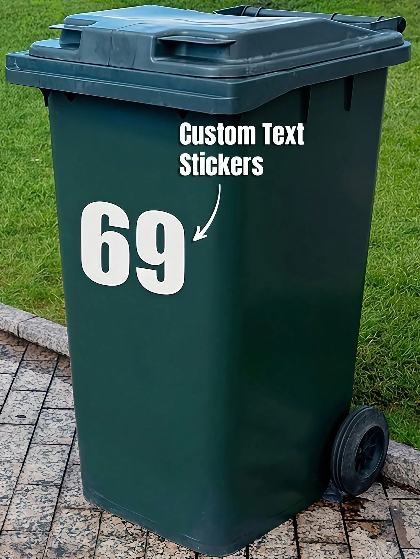 1 piece customized car transfer sticker, 50cm size, fun birthday decor, single party, table scatter decoration, funny stickers,