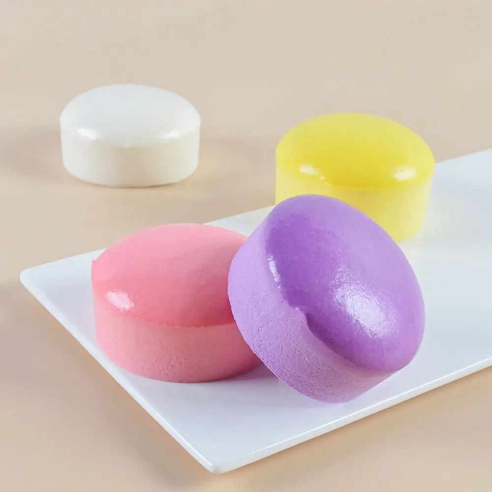 

Funny Soft Cake Fidget Toys Stretch Squeezing Elastic Bread Slow Rebound Toy PU Food Squeeze Sensory Toys Office Workers