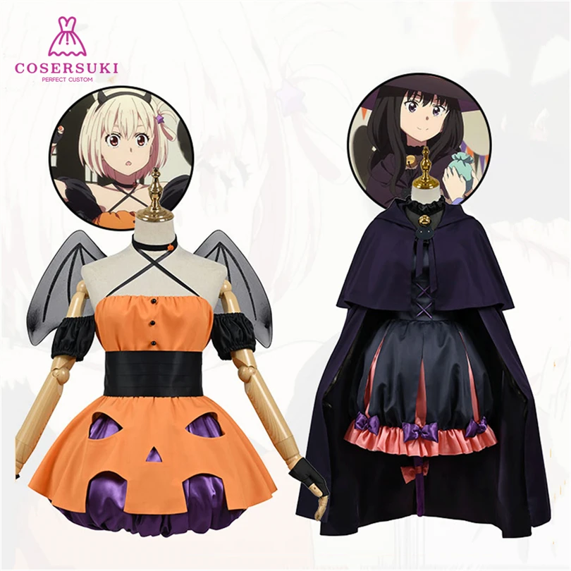 

Lycoris Recoil Inoue Takina Nishikigi ChisatoCosplay Costume For Halloween Christams Carnival