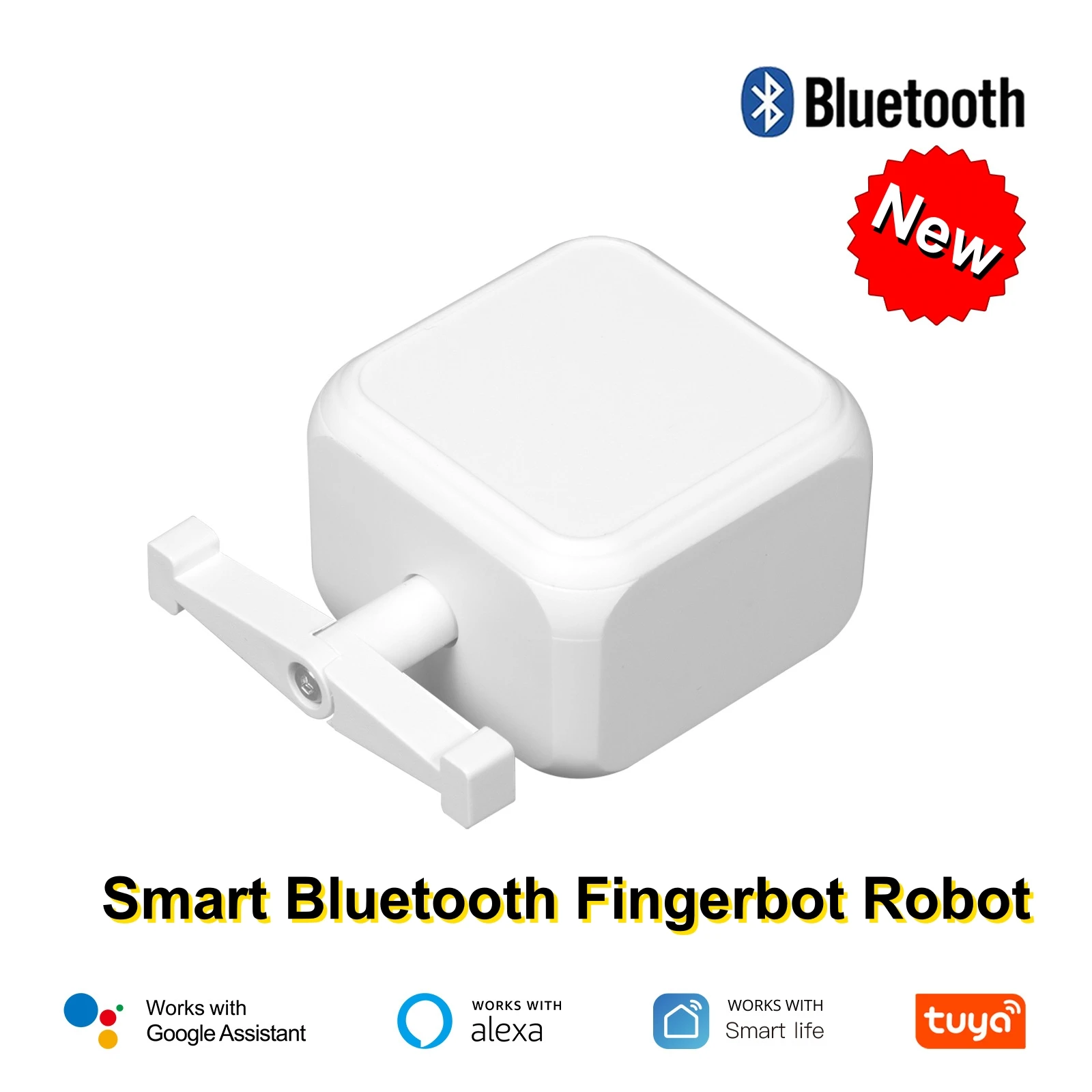 

Tuya BLE Fingerbot for Rocker Switch Remote Controller Adjustable Switch Press Robot Support Google Home Alexa Voice Assitant