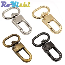 5 Pcs/Pack 13-19mm Metal Belt Strap Buckles Swivel Snap Spring Hook Lobster Clasp Clips Dog for Purse DIY Leather Craft Bag