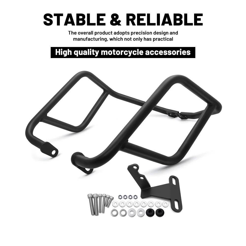 Rally Engine Guard Bar Upper Crash Bars Frame Bumper Durable Protection Fit Tenere 700 XT Z690 2019-2026 Modified