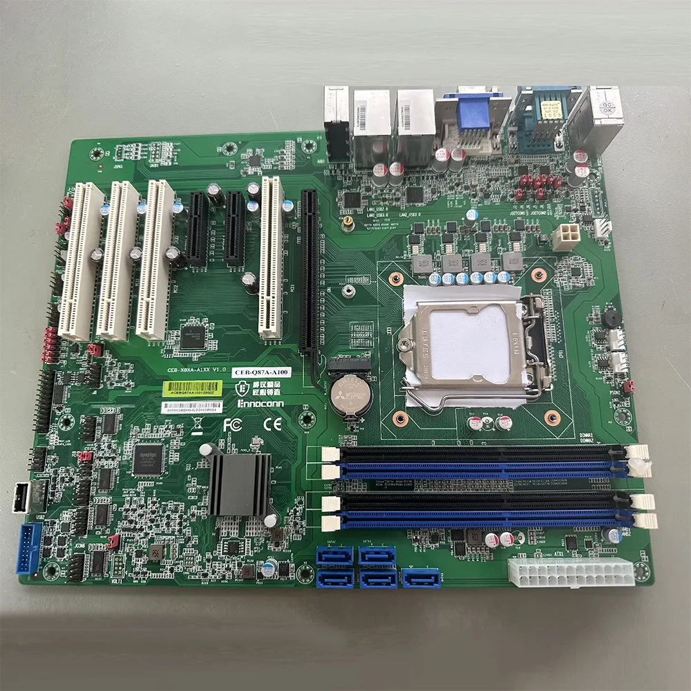 Dual Port Industrial Control Motherboard CEB-Q87A-A100