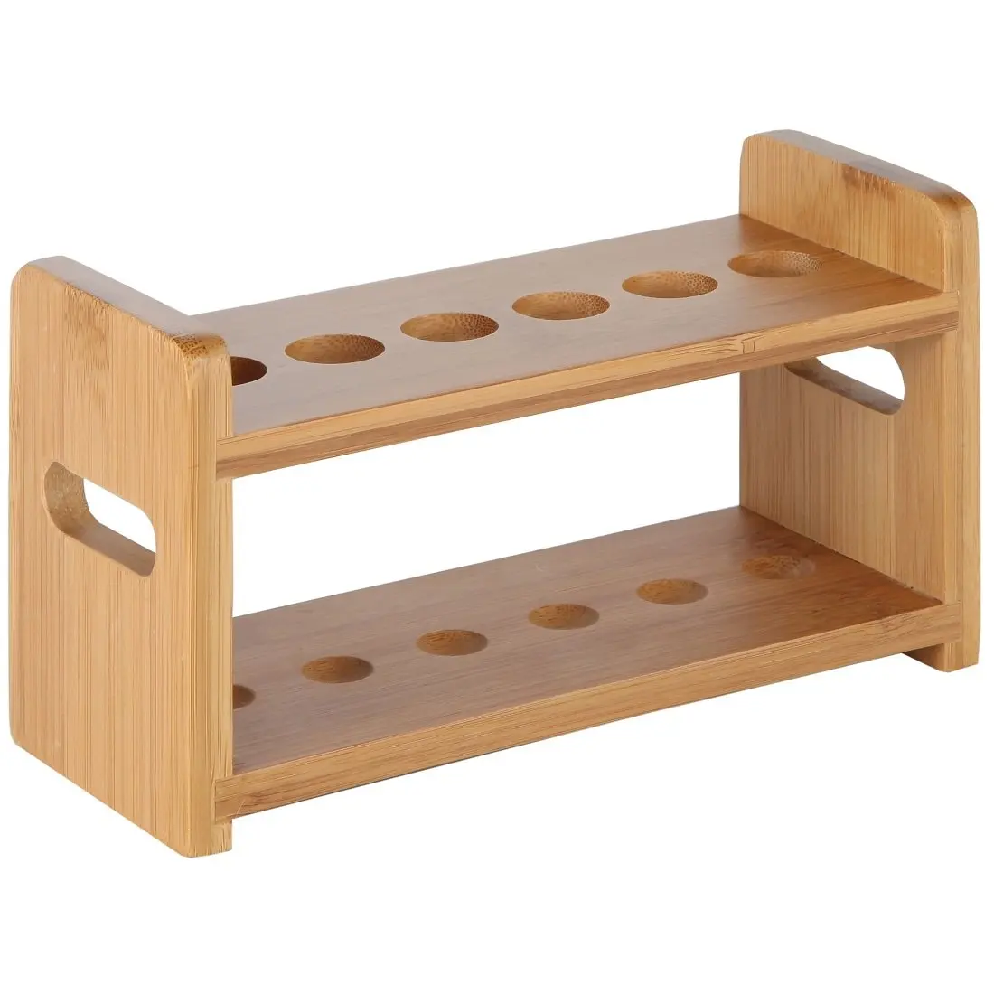 Factory Supplier Test Tube Racks  Wooden Rack Holder Laboratory Test Tube Holder Laboratory Usage Test Tube Rack