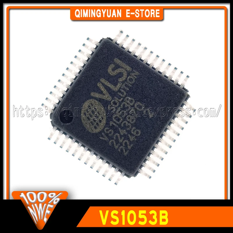 (5-10piece)100% New VS1053B VS1053B-L QFP-48 Chipset