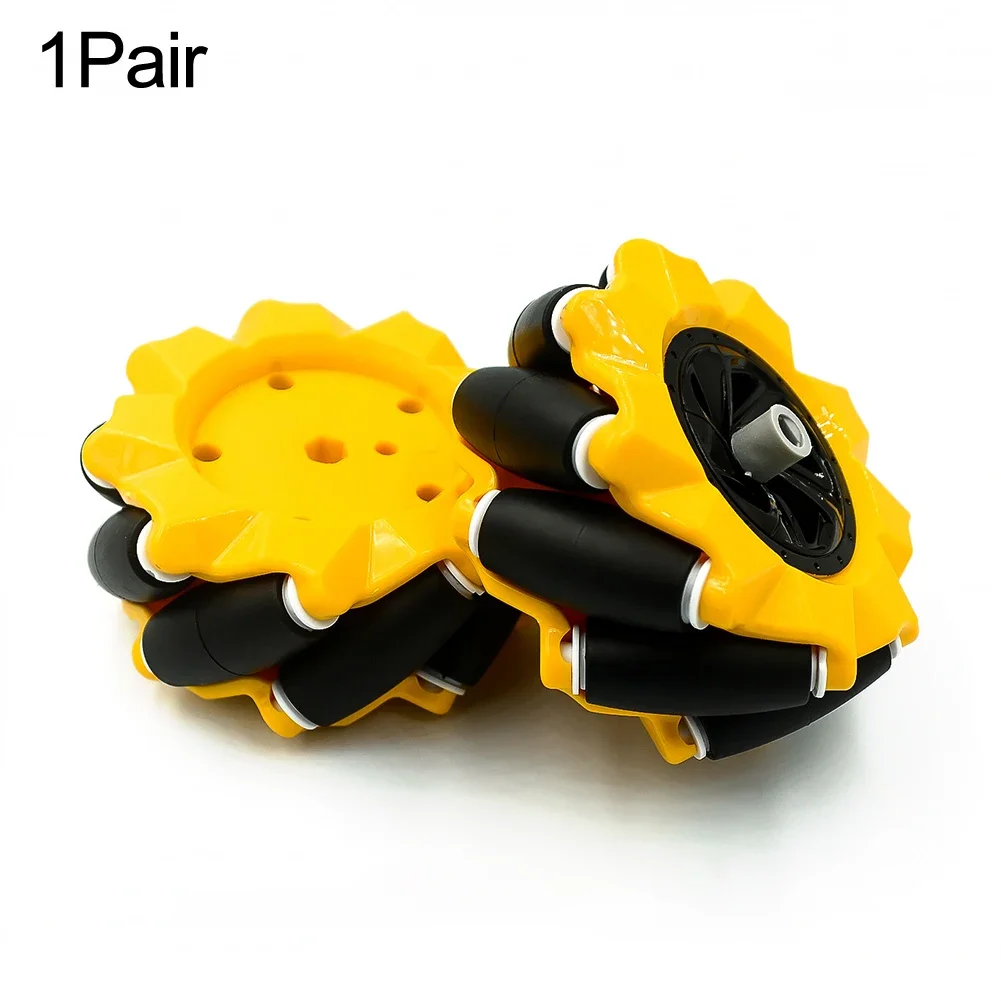 Automation Wheels Car Parts 1-Kit ABS rubber Car Part Omnidirectional Wheel Smart Robot Artificial Wheel Shape