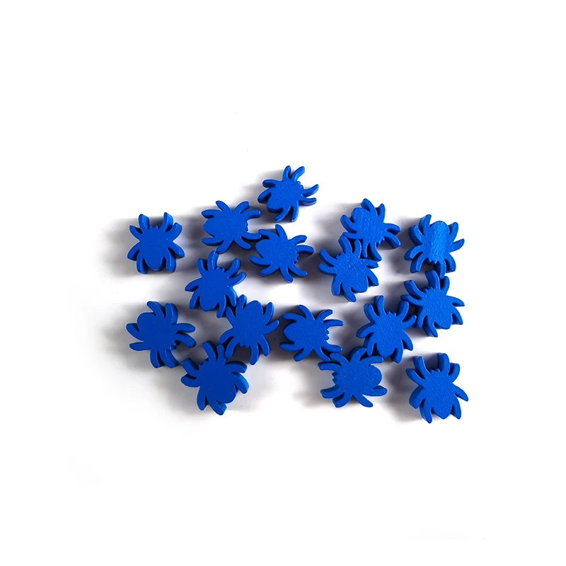 Board game accessories Building markers model chess pieces count homemade colored solid wood children enlightenment