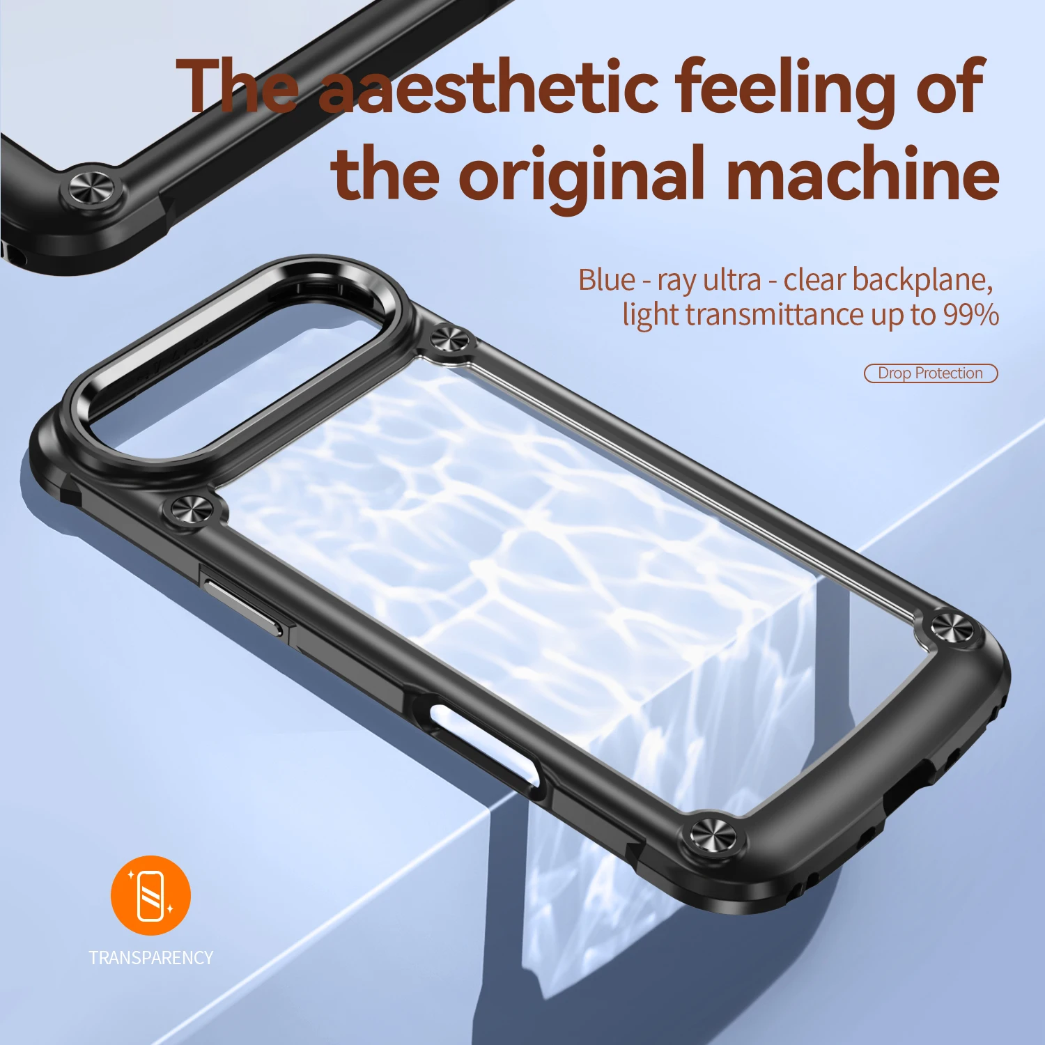 Transparente, nicht gelbe Rüstungshülle für iPhone 17 Air Iphone 17 17 Pro Max 15 16 14 Plus 13 12 Pro Iphone 15 Iphone 16 Handytasche