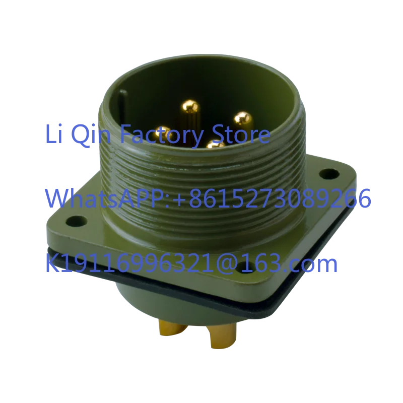 MIL-C-5015 4-pin aviation plug MS3106A-22-22S socket MS3102A-22-22P