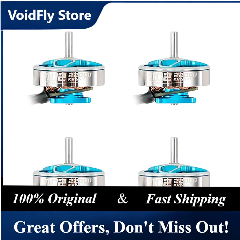 VoidFly BETAFPV 1102 Brushless Motors 1102 18000KV /1102 22000KV for 75mm Frame Meteor75 HD For RC FPV  BWhoop Racing Drone