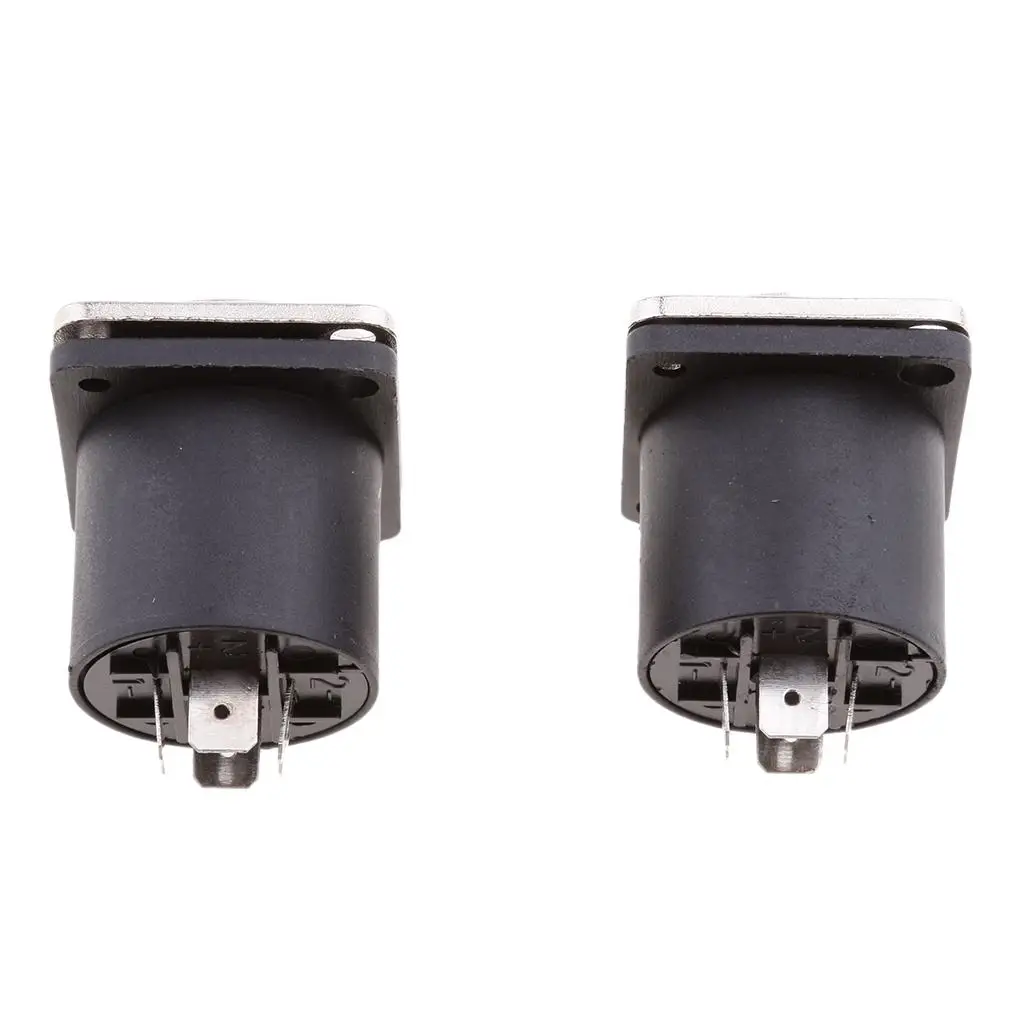 Four-core Speaker Audio Connector High Impact Plastic 4 Pin Female Jack for Pro Sound and Amplifiers